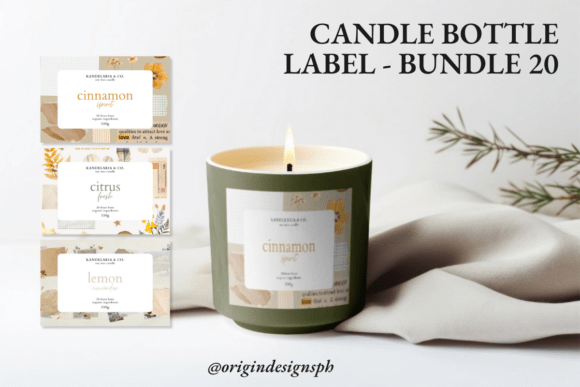 Canva Candle Label Template 20: Your Guide to Stunning Packaging