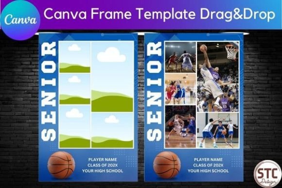 Celebrate Your Senior Hooper with a Custom Basketball Poster