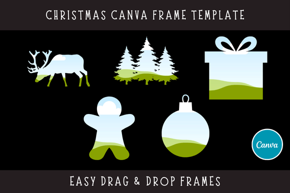 Christmas Canva Frame Template: Your Festive Design Shortcut