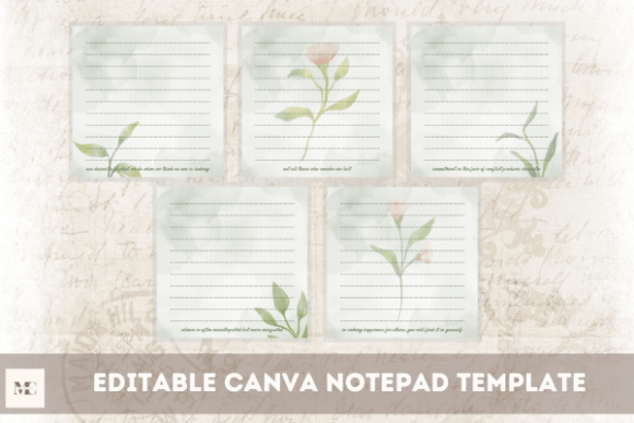 Editable Canva Notepads: Your Digital Toolkit for Creativity