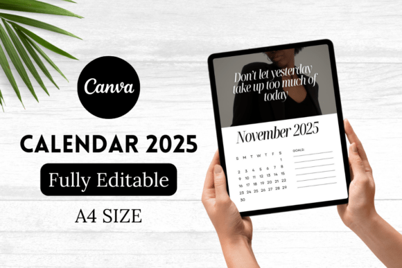 Organize Your Year: The 2025 Canva Calendar Template
