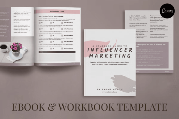 Rae Ebook Workbook Template: A Canva Toolkit for Creators