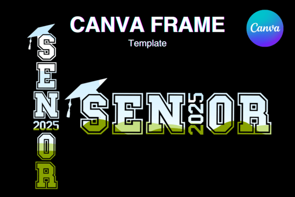 Senior 2024 Canva Frame: Effortless Graduation Photo Design
