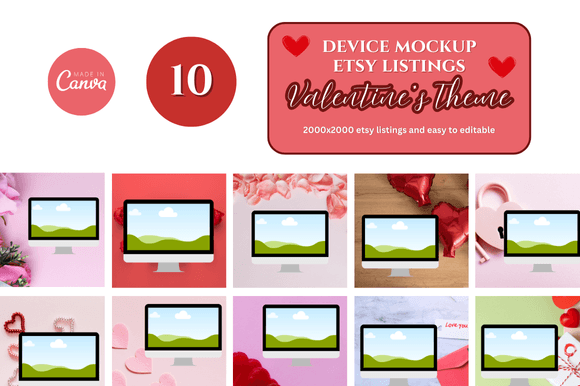 Transform Your Etsy Shop with Canva Mockup Templates