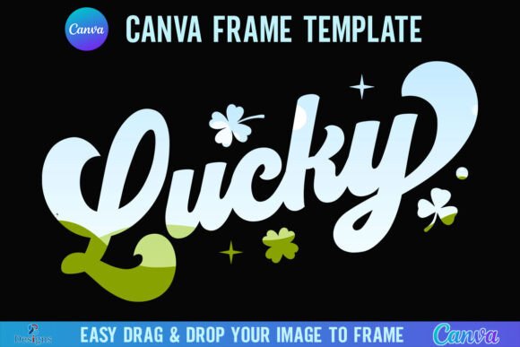 Unlock Retro Charm: The St Patricks Day Lucky Canva Frame