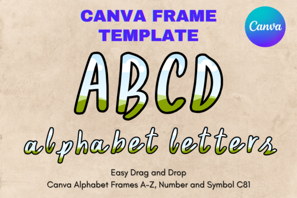 Unlocking Creativity: A Practical Look at Canva Letters Frame Alphabet Template_81